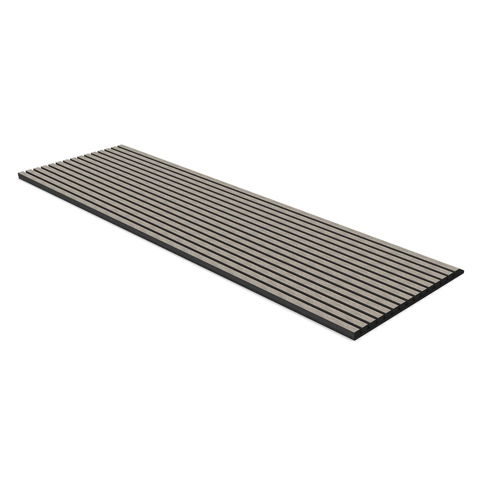 PVC Grey Oak Veneer Acoustic Panels